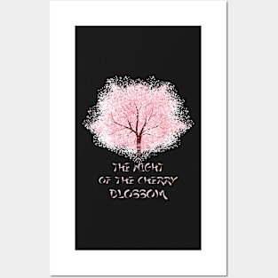 The night of the cherry blossom Posters and Art